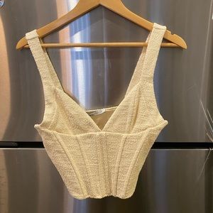 NWT Zara Boucle Corset